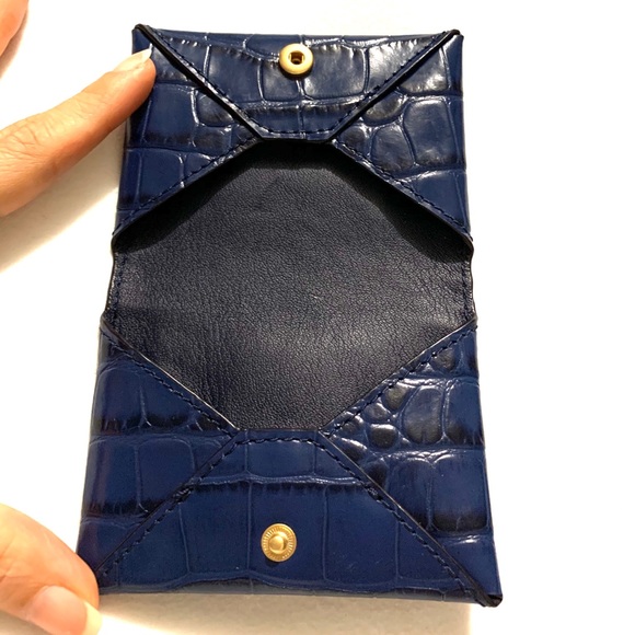 NWT Tory Burch parker embossed foldable card case - Picture 5 of 7